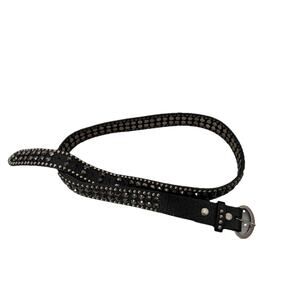 Metal Punk Rock Rivet Studded Belt Gothic Belt Small